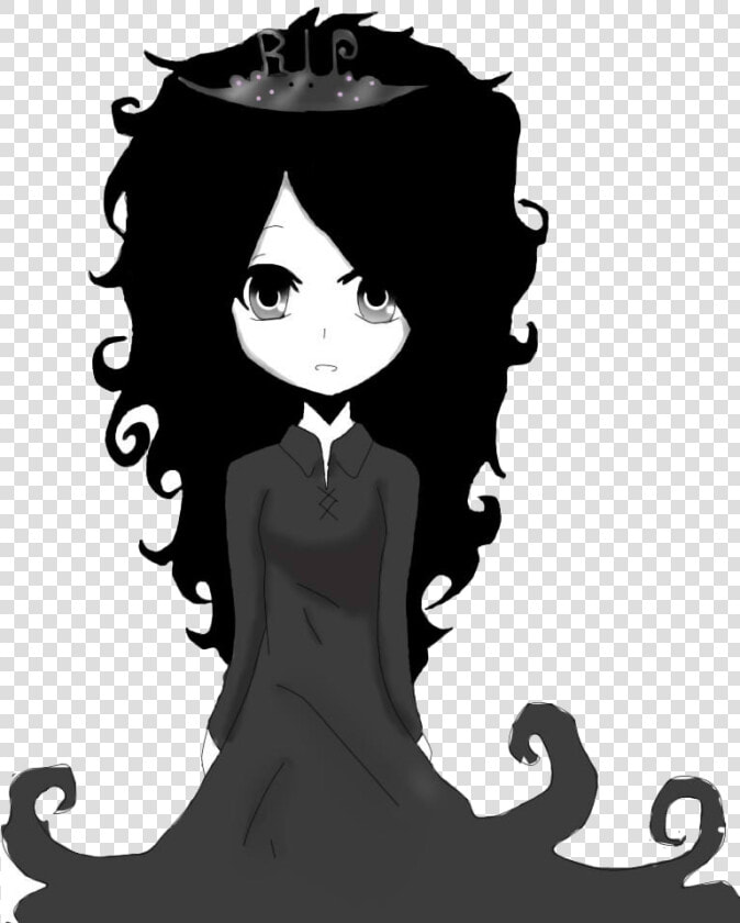 Ghost Girl Png Clipart Black And White Stock   Girl Ghost Cartoon Transparent  Png DownloadTransparent PNG