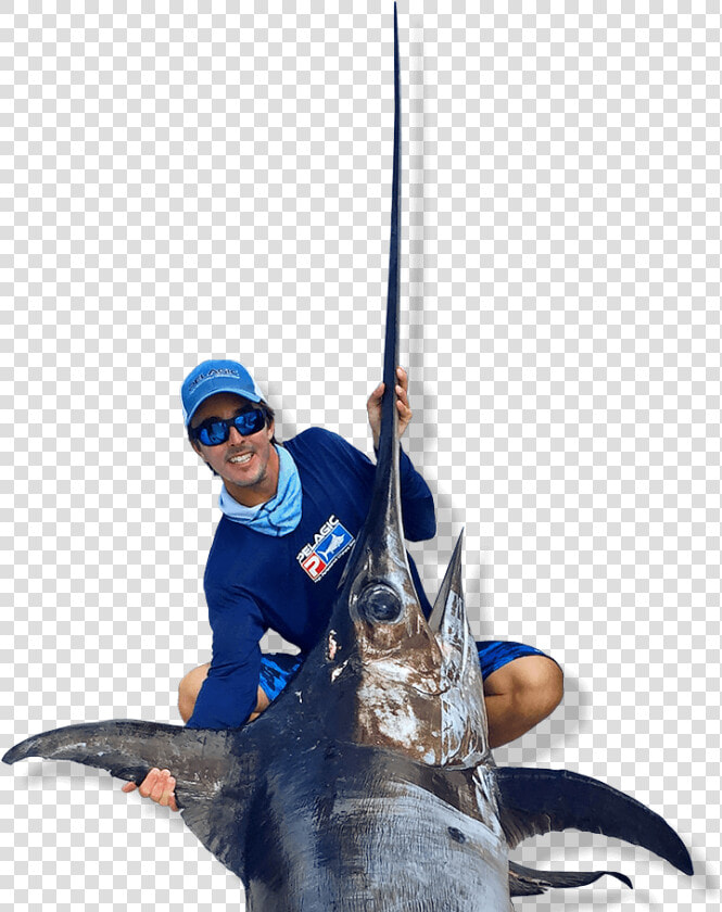 Nick Stanczyk With Big Broadbill Swordfish  HD Png DownloadTransparent PNG