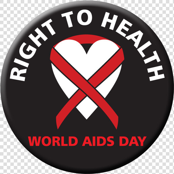 Right To Health World Aids Day Heart With Red Ribbon   Ujima Radio  HD Png DownloadTransparent PNG