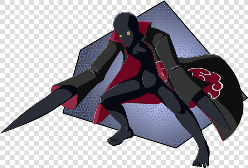 Black Zetsu Full Body   Png Download   Cartoon  Transparent PngTransparent PNG