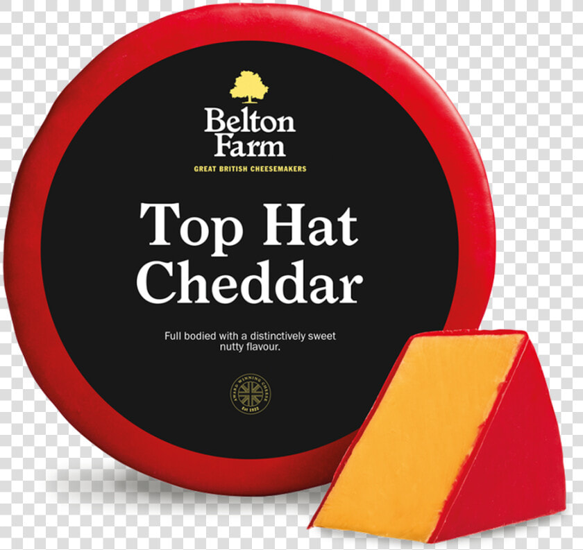 Belton Farm Top Hat Cheddar Red Wax Wheel  5 Lbs   Parc Du Pilat  HD Png DownloadTransparent PNG