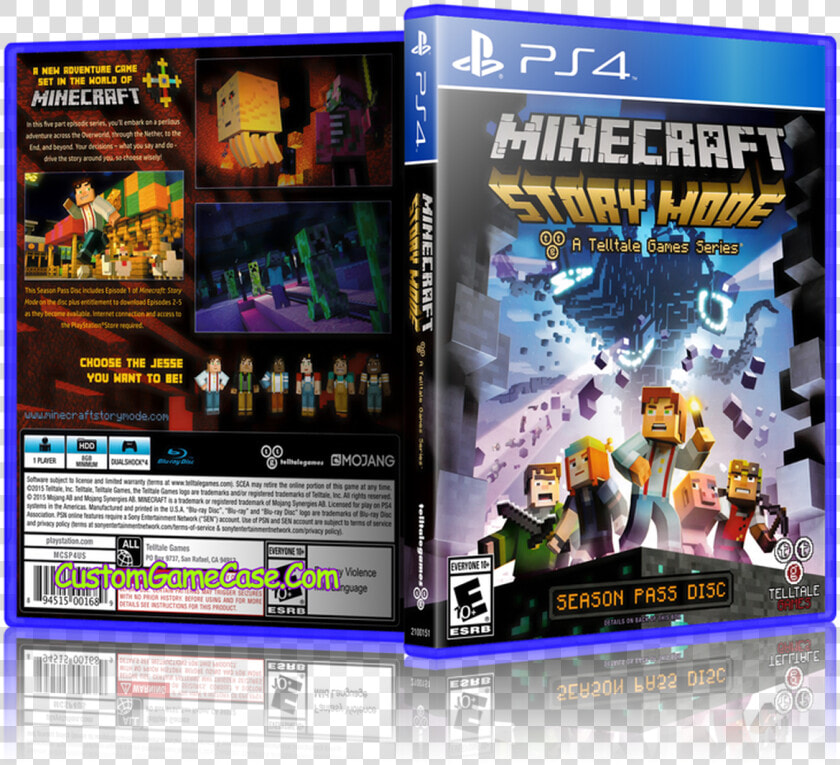 Minecraft Story Mode   Minecraft Story Mode Season 2 Cover Ps4  HD Png DownloadTransparent PNG