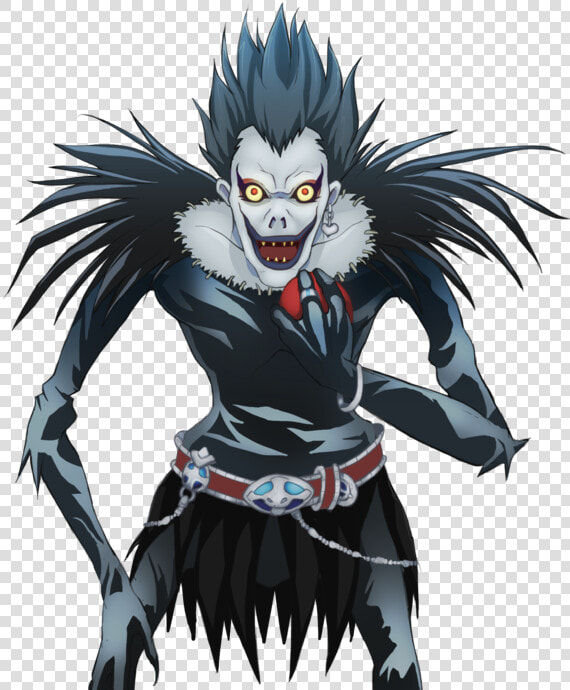 Death Note Ryuk Png Banner Black And White Download   Death Note Ryuk Transparent Background  Png DownloadTransparent PNG