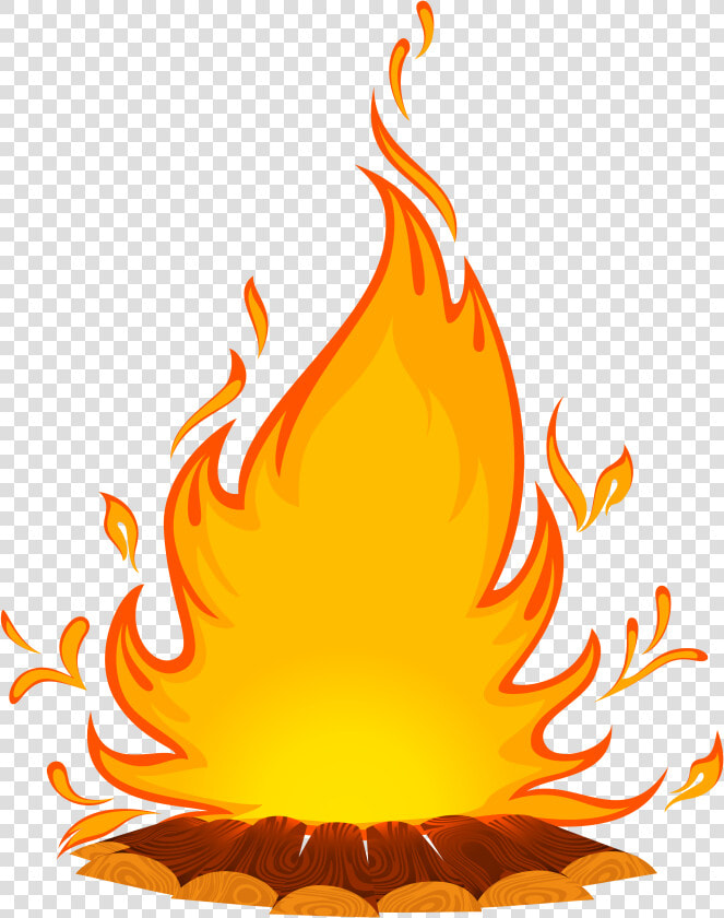 Fire Cartoon Clip Art   Feu De Cheminée Dessin  HD Png DownloadTransparent PNG