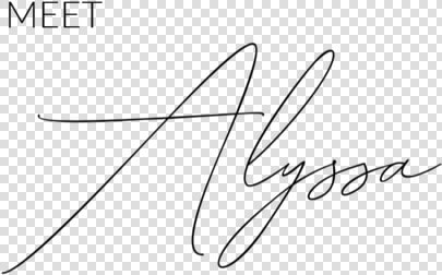 Alyssa   Calligraphy  HD Png DownloadTransparent PNG