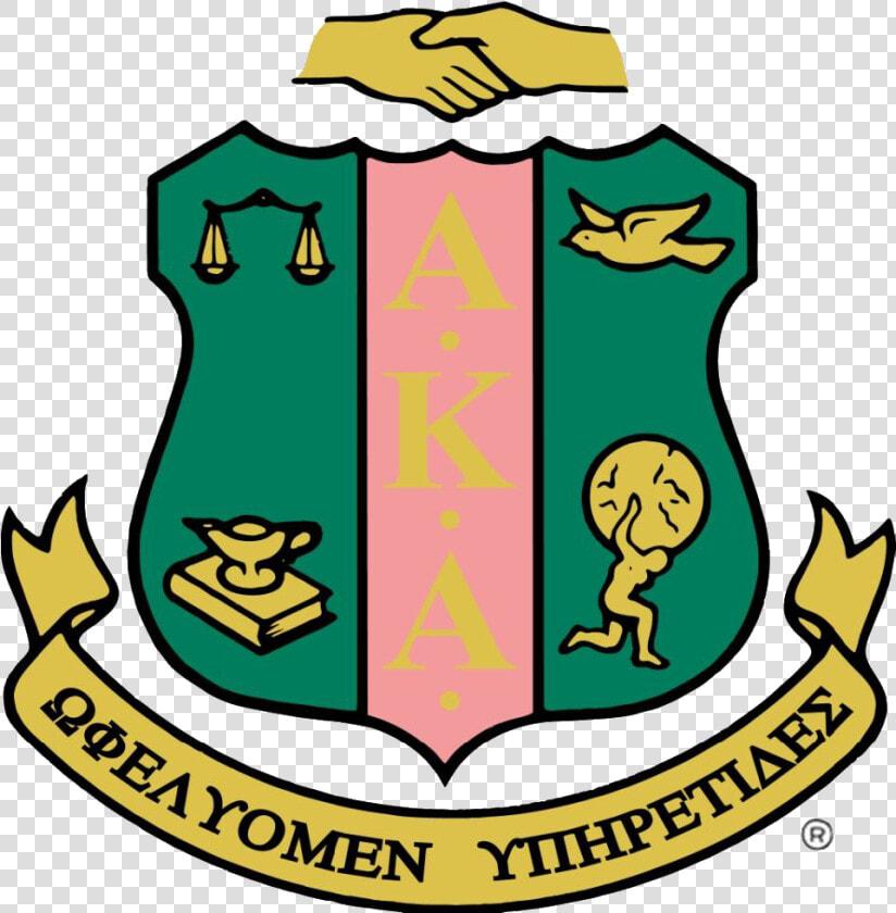 Alpha Kappa Alpha Logo Transparent   Alpha Kappa Alpha Crest  HD Png DownloadTransparent PNG