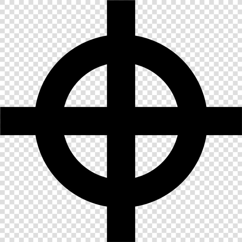 New Svg Image   White Supremacist Cross Tattoo  HD Png DownloadTransparent PNG