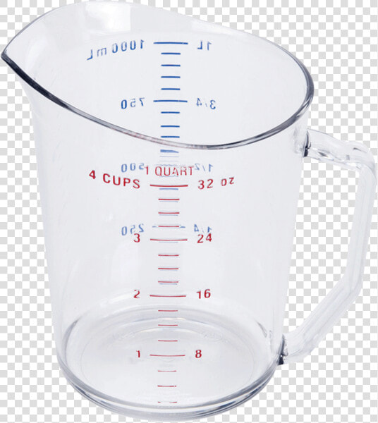 Camwear Measuring Cup   Cb Measure Cup 1qt Clear  HD Png DownloadTransparent PNG