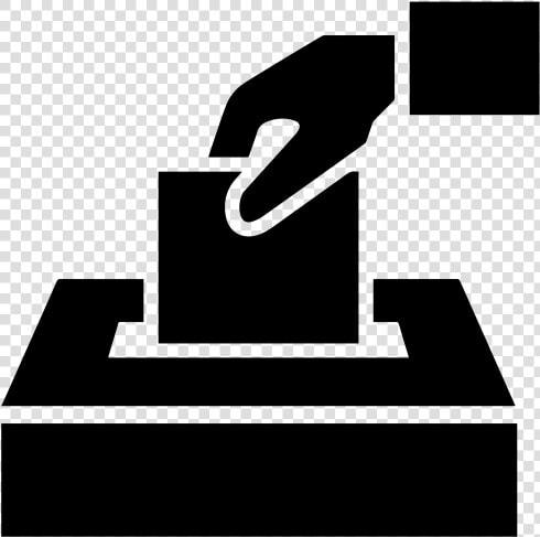 Eleccion   Voting Black And White  HD Png DownloadTransparent PNG