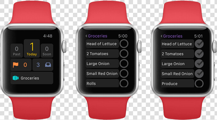 Grocery Shopping With Omnifocus   Omnifocus Apple Watch  HD Png DownloadTransparent PNG