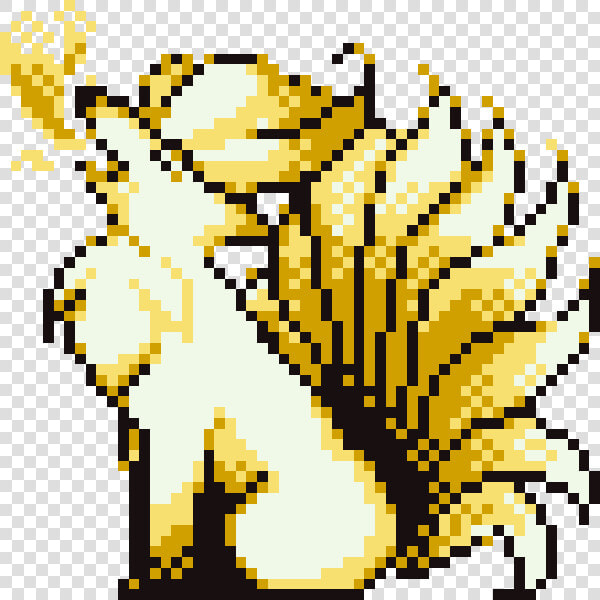 Pokemon Green Ninetales Sprite  HD Png DownloadTransparent PNG