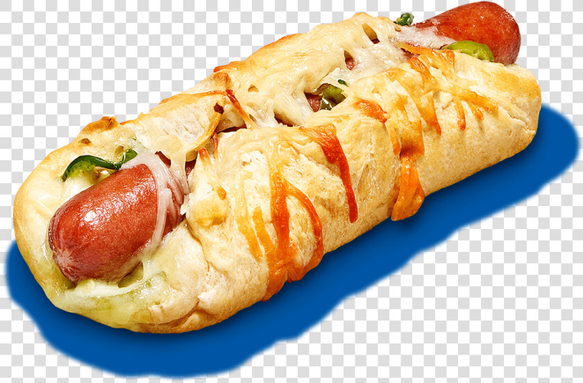 Jalapeño  amp  Cheese Biscuit Wrapped Dog  HD Png DownloadTransparent PNG