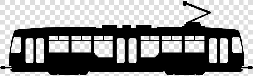 Tram Silhouette  HD Png DownloadTransparent PNG