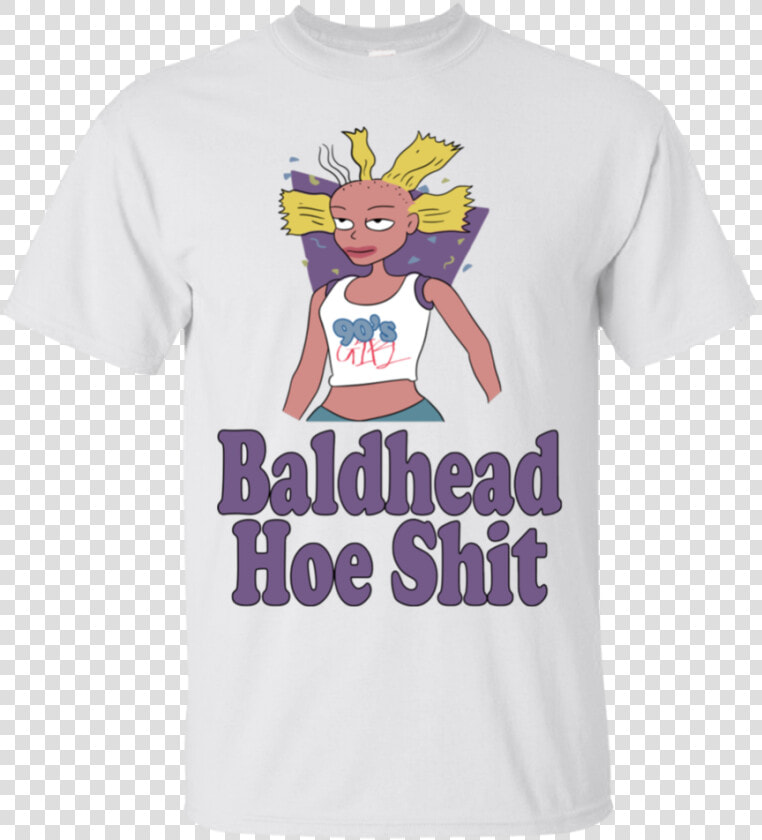 Baldhead Hoe Shit Funny Dump T shirt Ka02   Cartoon  HD Png DownloadTransparent PNG