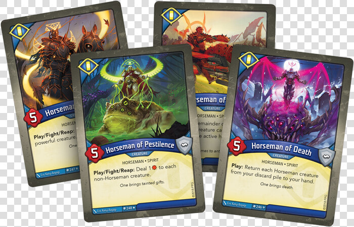 Keyforge Four Horsemen Deck  HD Png DownloadTransparent PNG