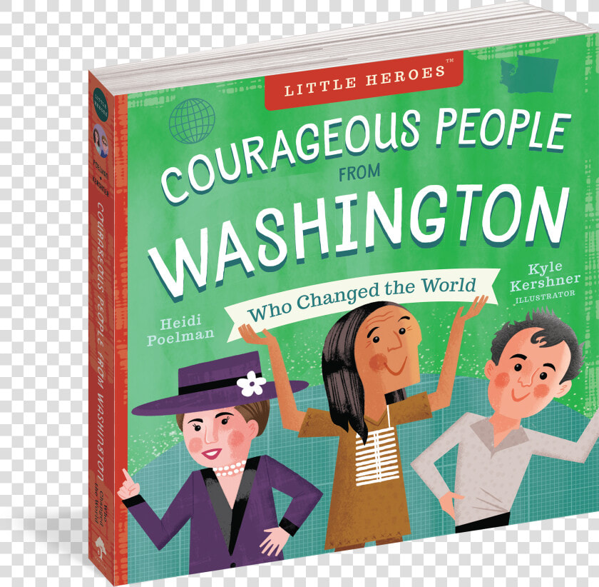 Cover   Courageous People From Washington Who Changed The World  HD Png DownloadTransparent PNG