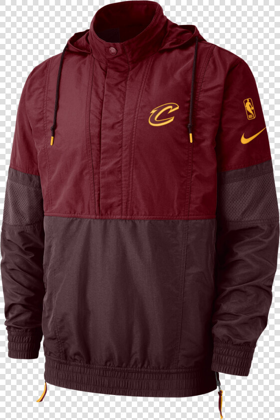 Nike Nba Cleveland Cavaliers Courtside Jacket   Nike Pullover Jacket  HD Png DownloadTransparent PNG