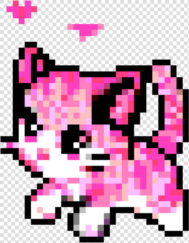  cherry  png sticker  pixel  kawaii  pink  pastelpink   Kitten Pixel Art  Transparent PngTransparent PNG