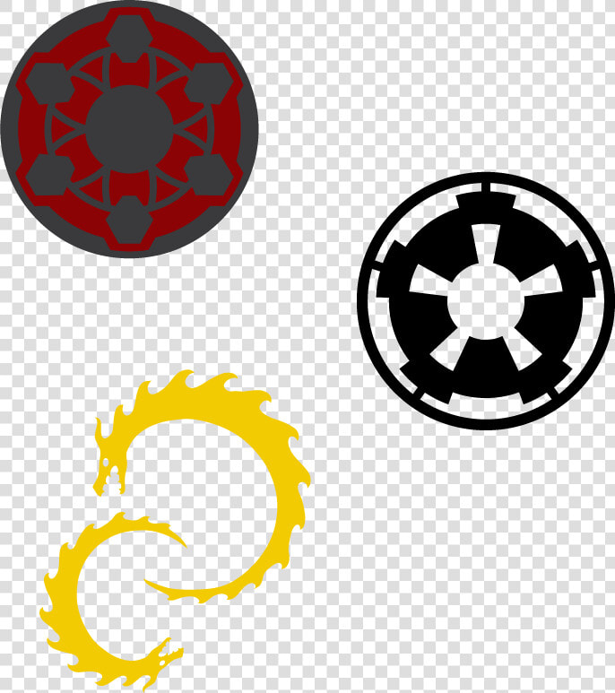 The Timothy Zahn Symbol  The Empire Of The Hand Cog    Le Creuset Star Wars  HD Png DownloadTransparent PNG