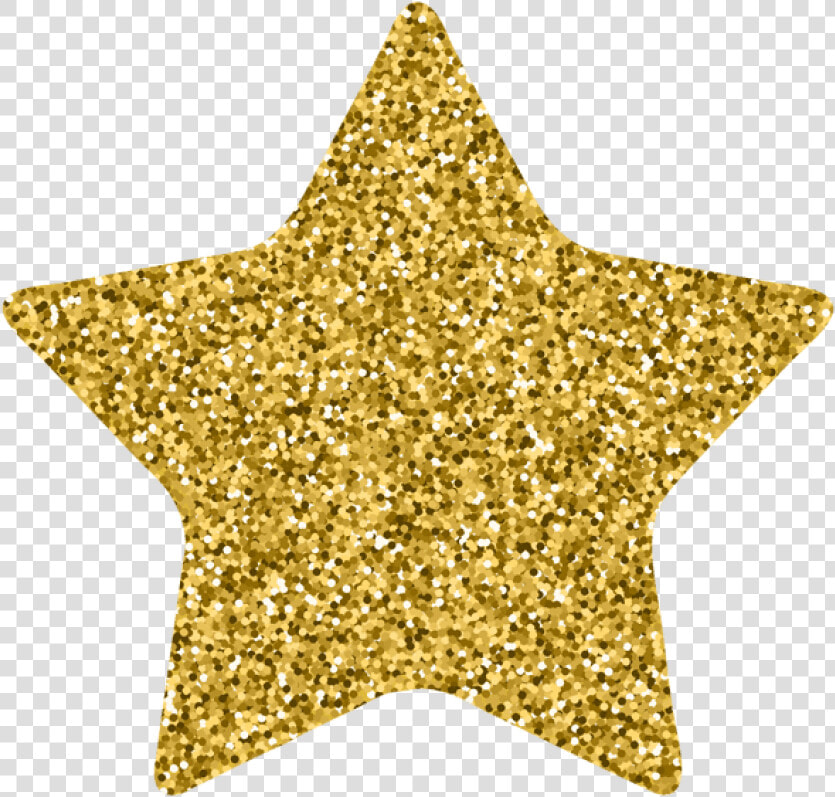 Transparent Decoration Gold Glitter   Glitter Gold Star Clipart  HD Png DownloadTransparent PNG