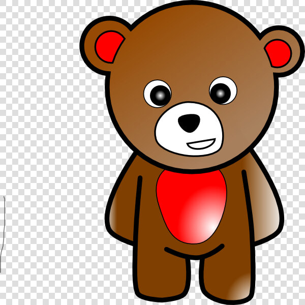 Bear 2 Clip Art   Cartoon Bear Standing Up  HD Png DownloadTransparent PNG