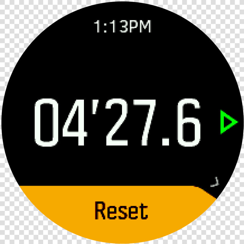 Stopwatch Pause Resume Trainer   Circle  HD Png DownloadTransparent PNG