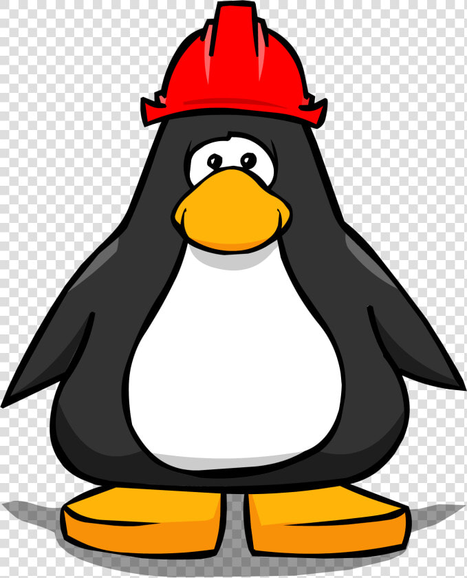 Image Red Hard Hat Ig Png Club Penguin Rewritten Wiki   Penguin With Santa Hat  Transparent PngTransparent PNG