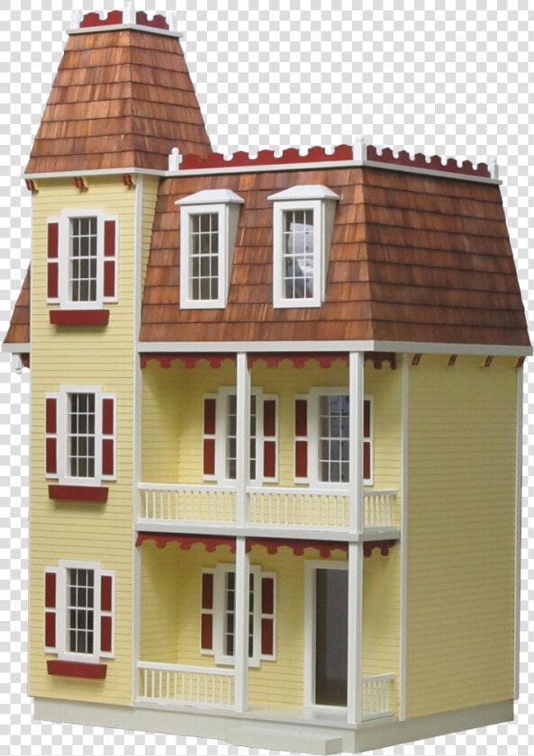 Dollhouse Kit Milled Mdf   Alison Jr Dollhouse  HD Png DownloadTransparent PNG