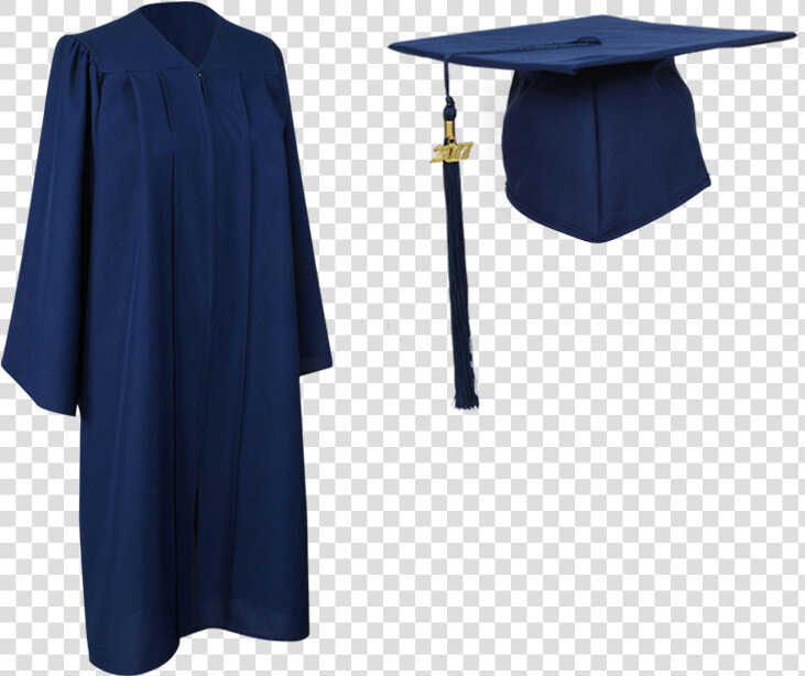 Dark Graduation Cap And Gowns   Academic Dress  HD Png DownloadTransparent PNG