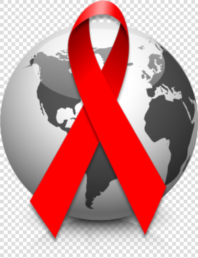 Hiv Red Ribbon   Aids Awareness Png  Transparent PngTransparent PNG