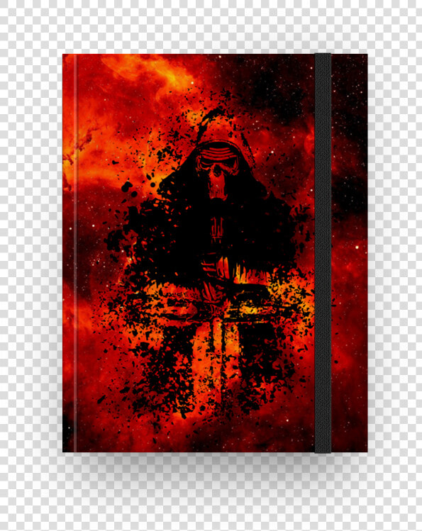 Caderno Kylo Ren Star Wars De Mark Zerumna   Modern Art  HD Png DownloadTransparent PNG