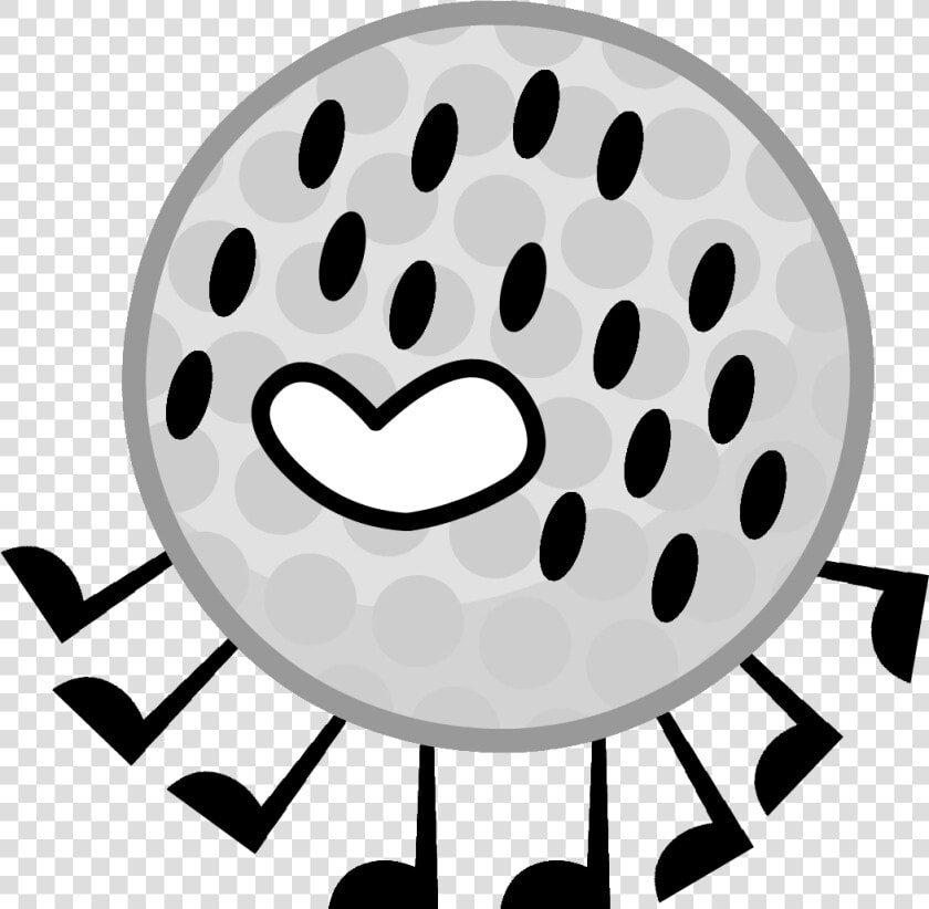 Golf Ball Edit   Golf Ball Bfb  HD Png DownloadTransparent PNG