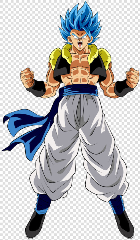 Super Saiyan Blue By   Gogeta Super Saiyajin Blue  HD Png DownloadTransparent PNG