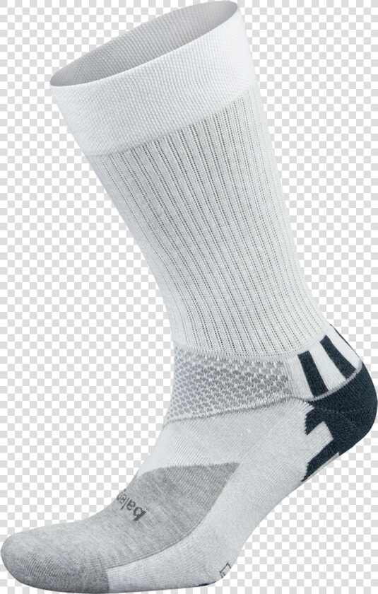 Balega Enduro Crew Socks Bal8538 White midgray   Balega  HD Png DownloadTransparent PNG