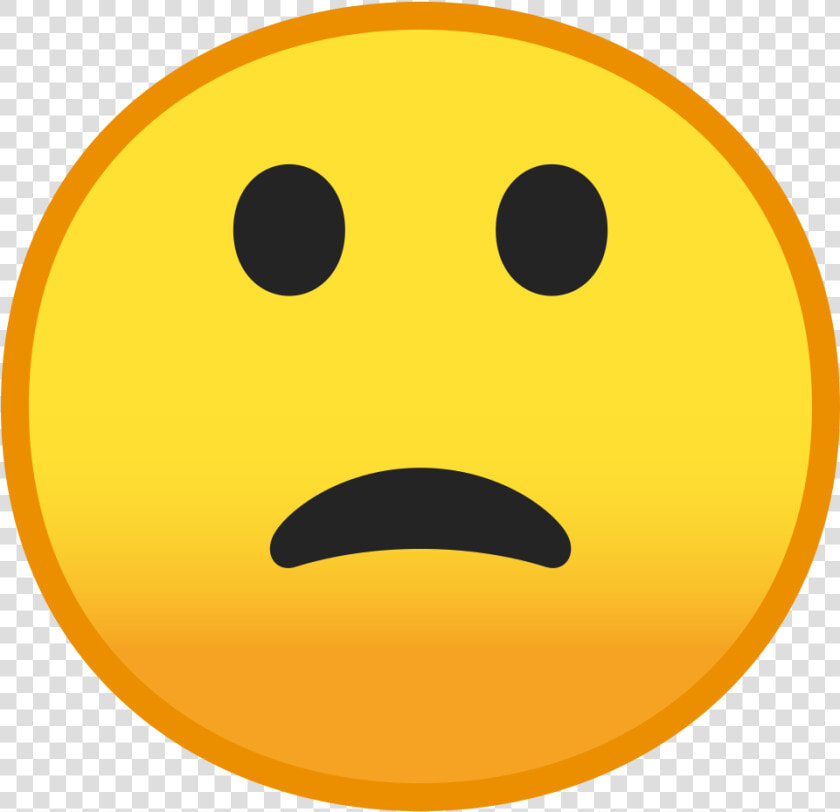 Slightly Frowning Face Icon   Emoji 🙁  HD Png DownloadTransparent PNG