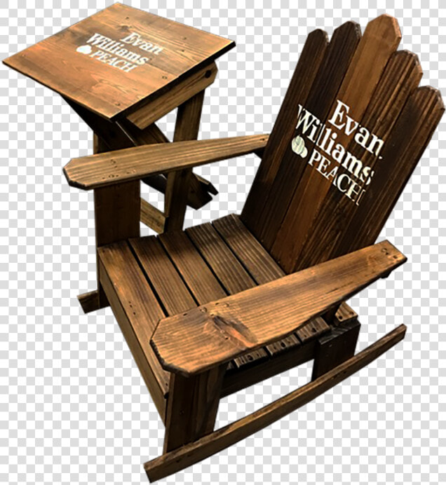 Evan Williams Peach Rocking Chair   Plank  HD Png DownloadTransparent PNG