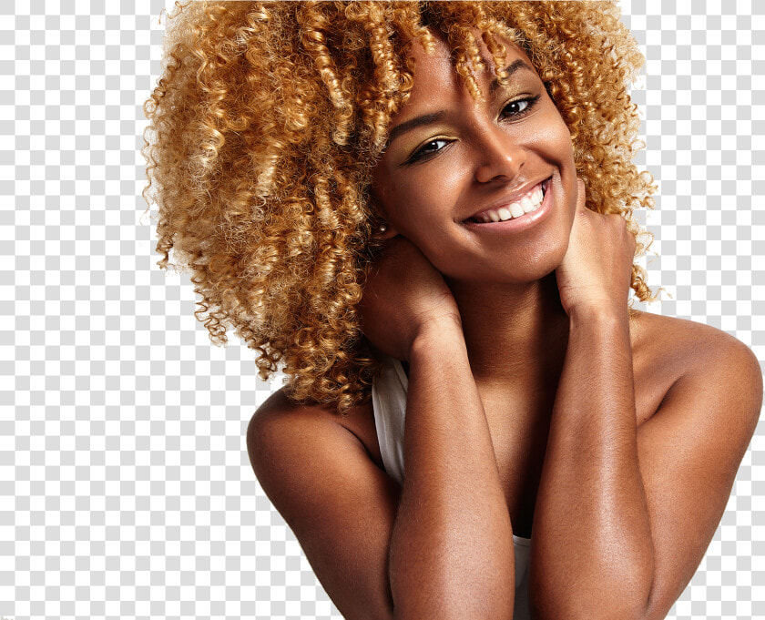 Transparent Hair Png Transparent   African American Bleached Natural Hair  Png DownloadTransparent PNG