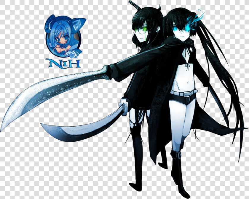 Black Rock Shooter Free  HD Png DownloadTransparent PNG