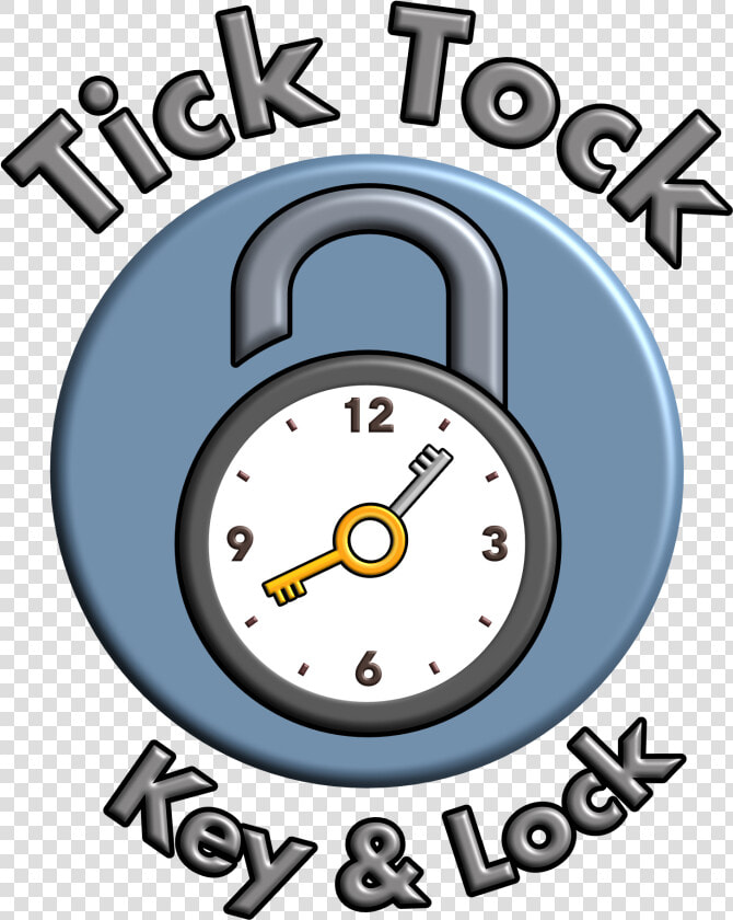 Tick Tock Key  amp  Lock  HD Png DownloadTransparent PNG