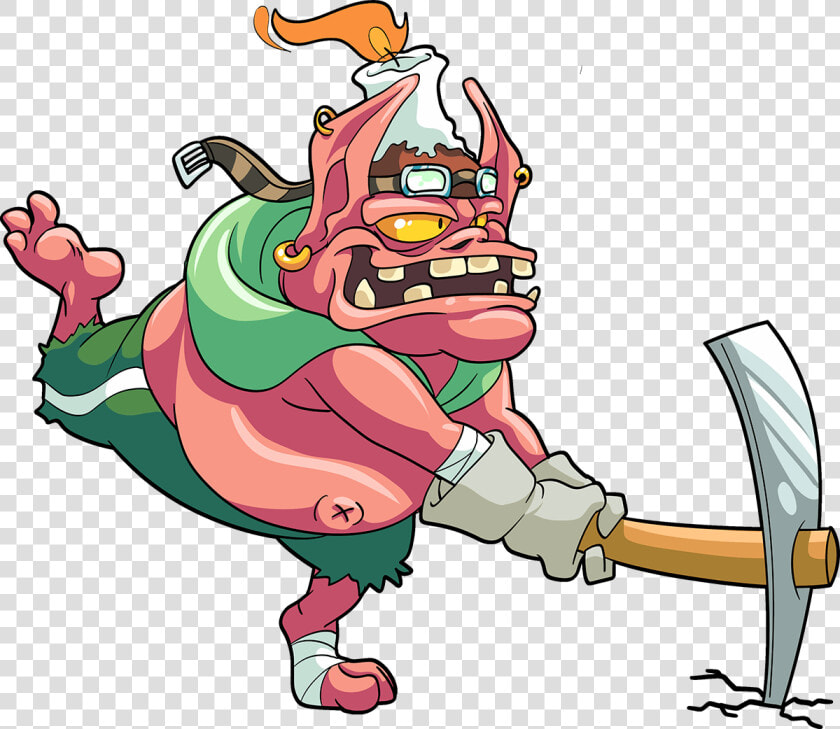 Kobold Miner   Cartoon  HD Png DownloadTransparent PNG