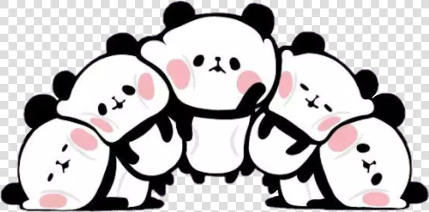  panda  kawaii  family  socute   Mochi Mochi Panda Wallpaper Hd  HD Png DownloadTransparent PNG