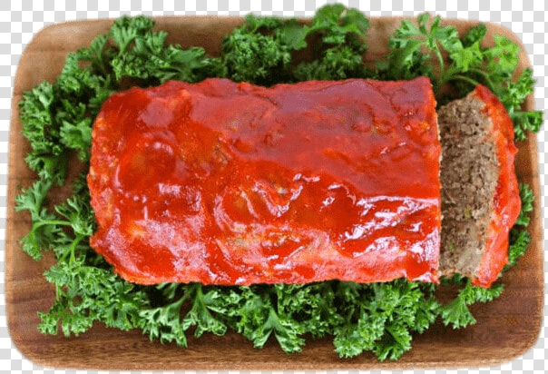 Meatloaf On A Wooden Tray   Fast Food  HD Png DownloadTransparent PNG