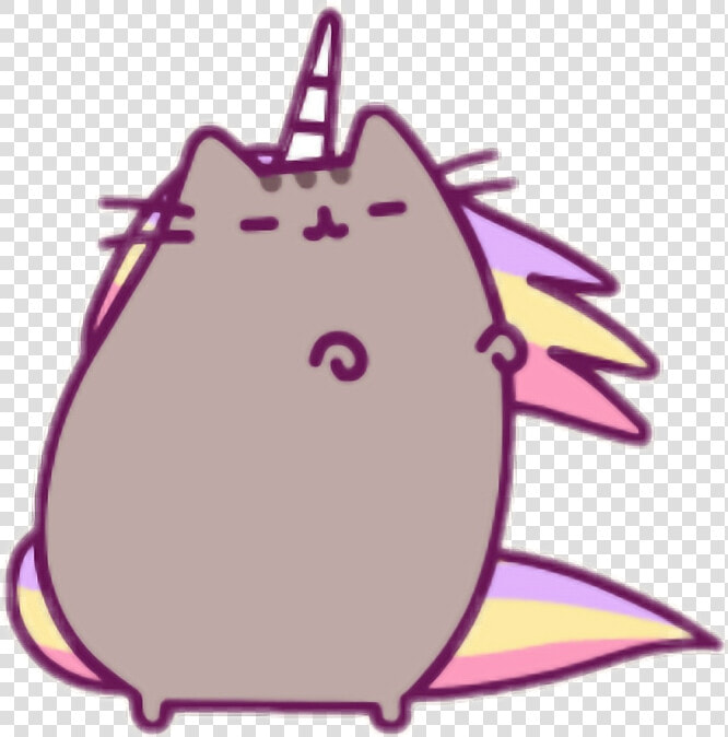 Transparent Pusheen Birthday Png   Pusheen Unicorn  Png DownloadTransparent PNG