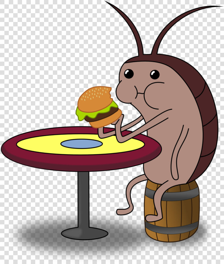 Burger Transparent Krusty Krab   Man Shot After Throwing Shoe At Roach  HD Png DownloadTransparent PNG