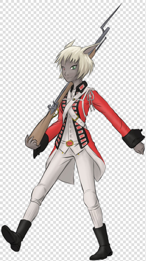 Ffxiv Meetsus Revolutionary War   Anime British Soldier  HD Png DownloadTransparent PNG