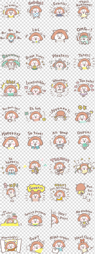 Natsu Me me Line Sticker Gif  amp  Png Pack   Dibujos De Veterinaria Y Animales Kawaii  Transparent PngTransparent PNG