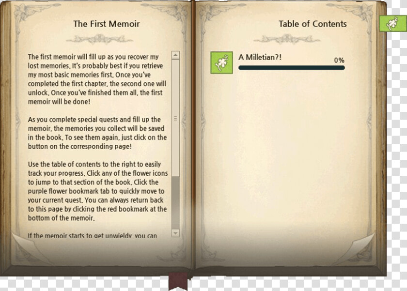 Mabinogi Memory Book  HD Png DownloadTransparent PNG