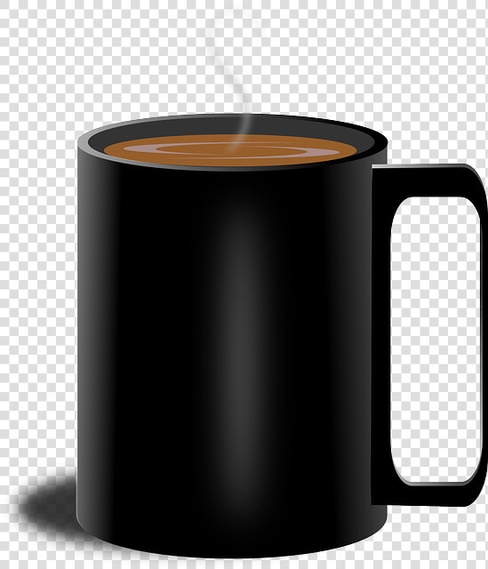 Black Cup Png Image   Steaming Mug Of Coffee  Transparent PngTransparent PNG