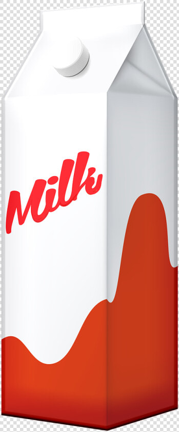 Clip Art Of Milk Carton To Show That Milk Is Processed  HD Png DownloadTransparent PNG