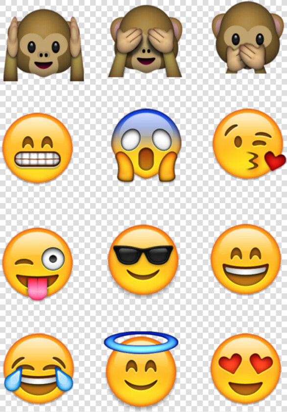 Dibujos De Emoticones Para Imprimir   Png Download   Emoji Collection Transparent  Png DownloadTransparent PNG